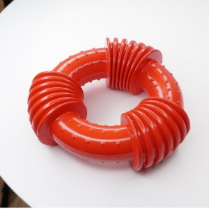 Furjoyz Extreme interactieve rubberen hond kauwen speelgoed